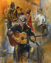 Lounge Singer - Framed