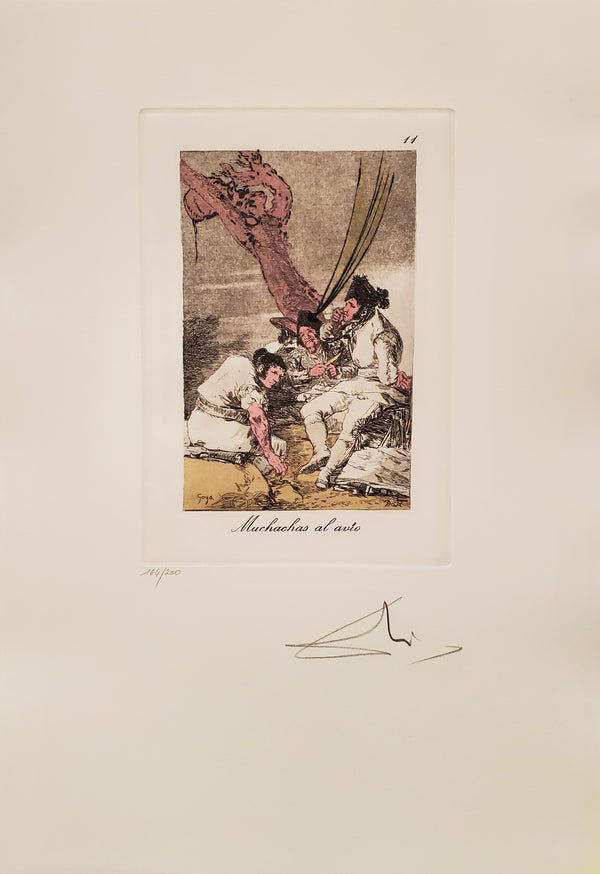 Muchachas al avio - Les Caprices de Goya (164/200)