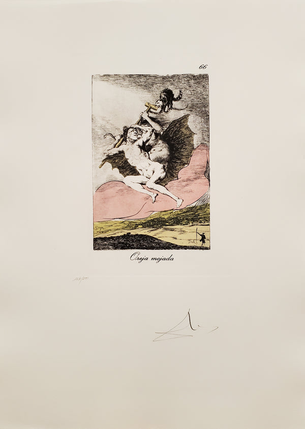 Oreja Mojada - Les Caprices de Goya - Framed