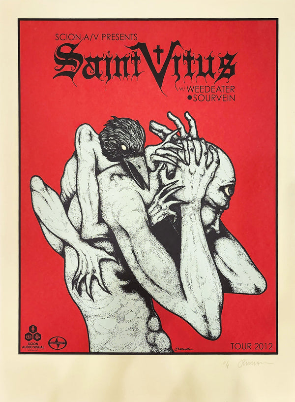 Saint Vitus - 2012 Tour A/P on cream