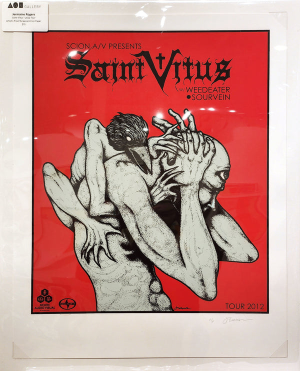 Saint Vitus - 2012 Tour A/P on white