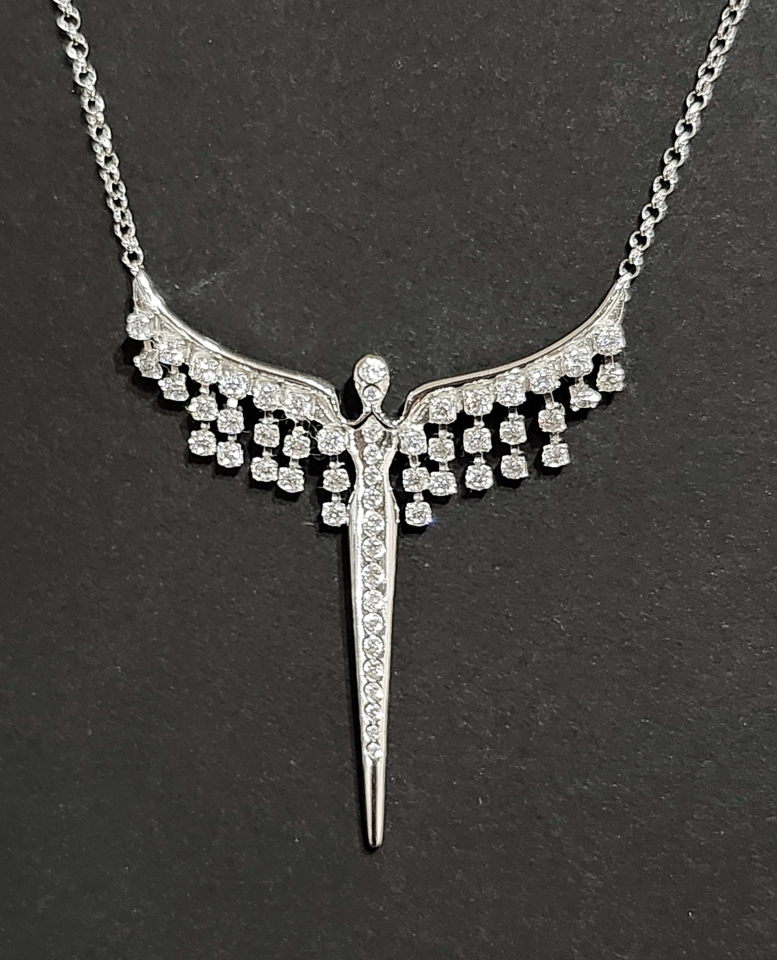 Shimmering Angel - Necklace