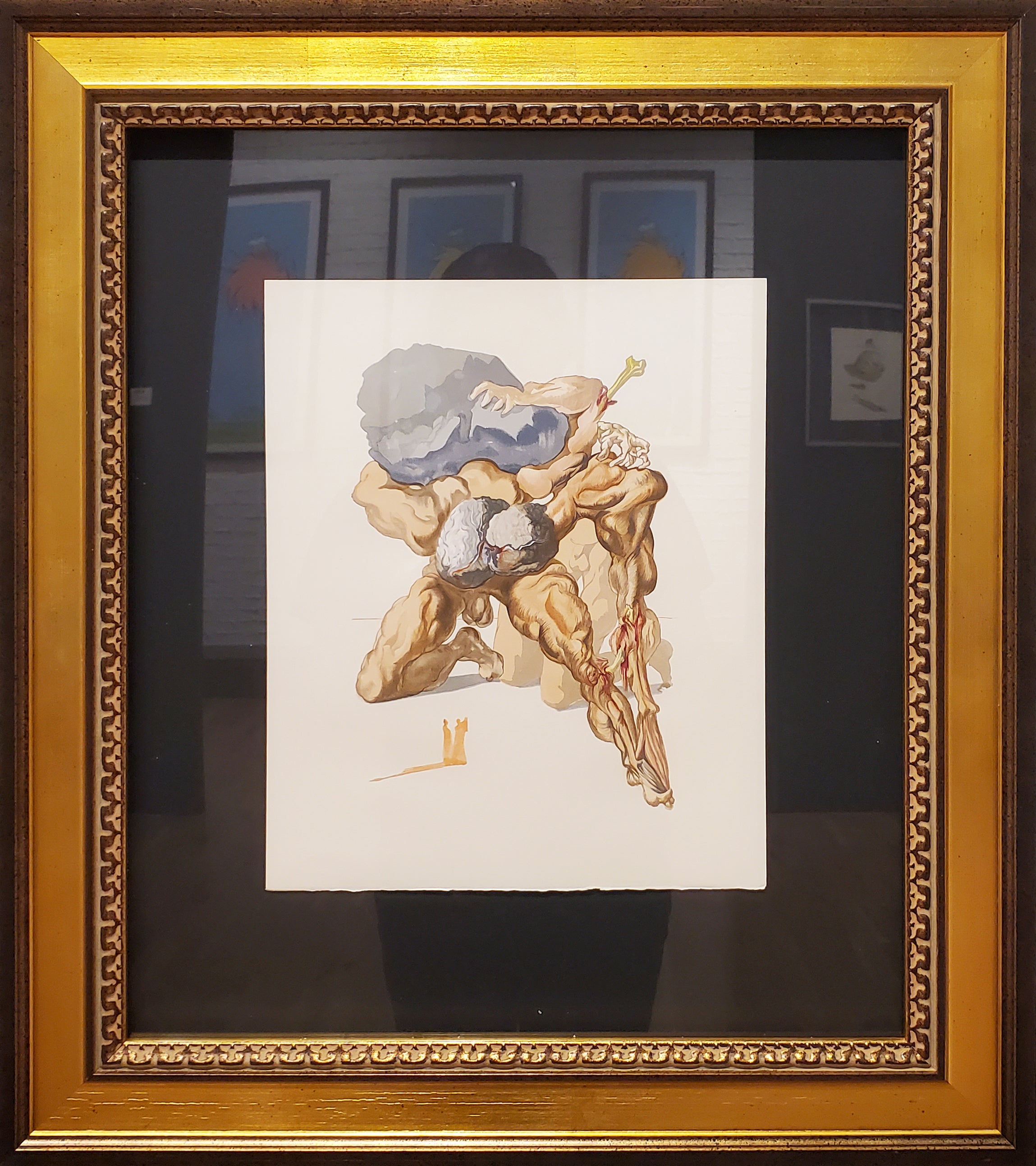 Divine Comedy, Inferno 7, The Avaricious and the Prodigal (II) - Framed
