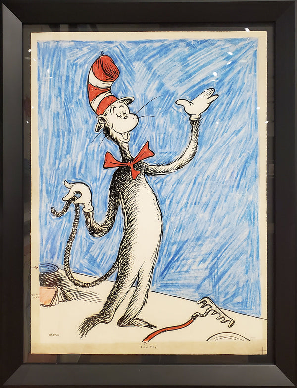 The Cat that Changed the World - Framed