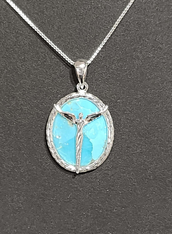 Turquoise Angel - Necklace