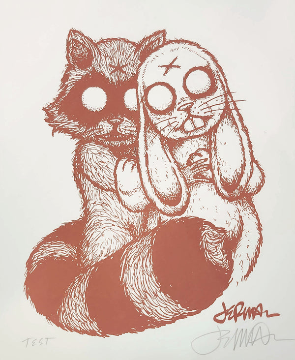 We Can Be Us - Keyline - RARE TEST on Off-White Stock