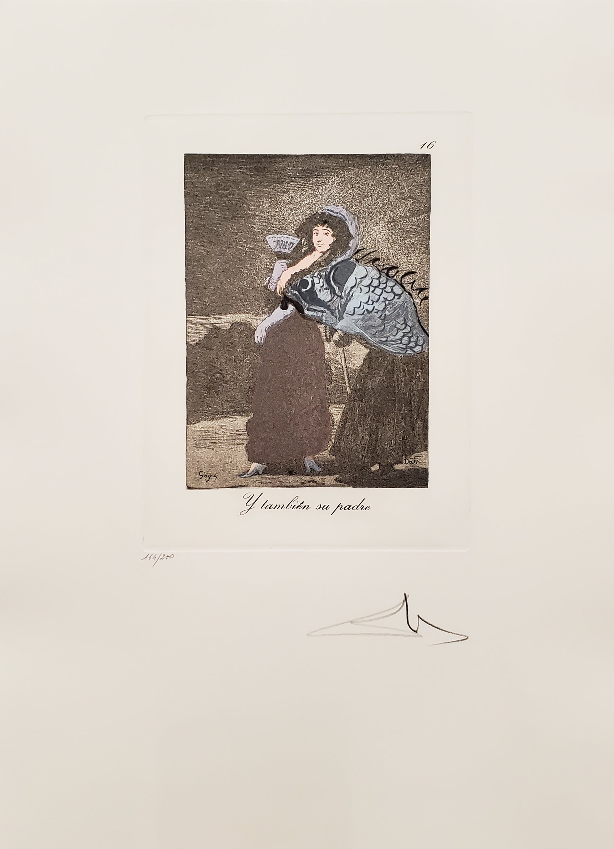 Y Tambien su Padre - Les Caprices de Goya (164/200)