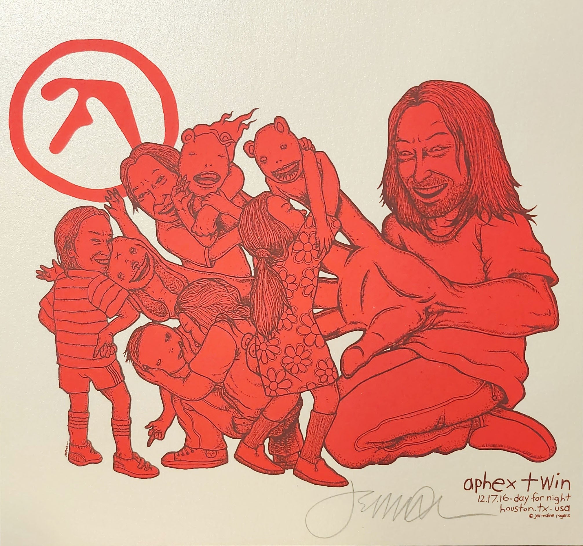 Aphex Twin - Houston, TX - 12.17.16 on Opal Stardream