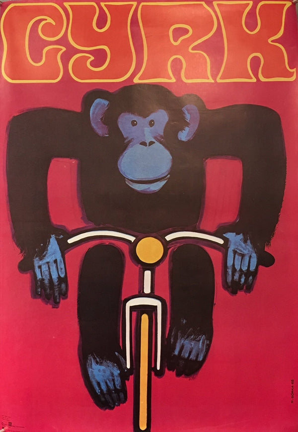 Cyrk - Monkey on Bike