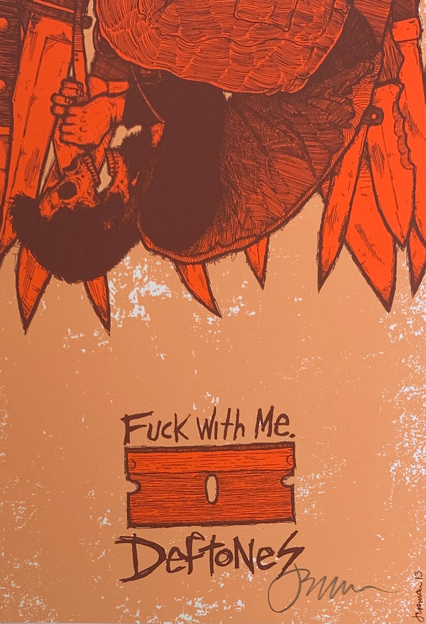 Deftones - Fuck With Me - Orange