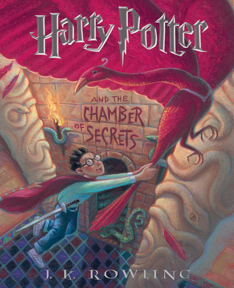 Harry Potter and the Chamber of Secrets Book Cover