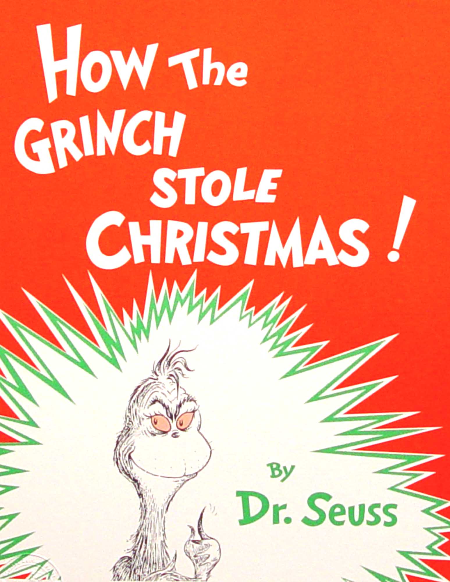 How the Grinch Stole Christmas Book Cover