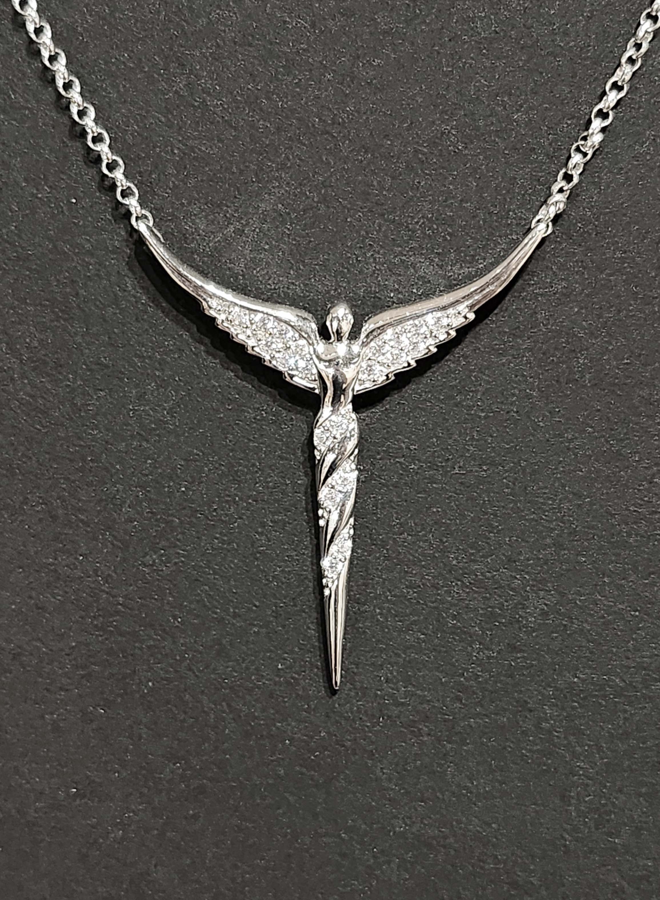 Illuminated Angel - Necklace
