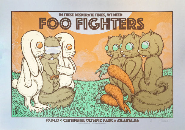 Foo Fighters - Atlanta, GA - 10.04.15 (The Exchange) 2/2
