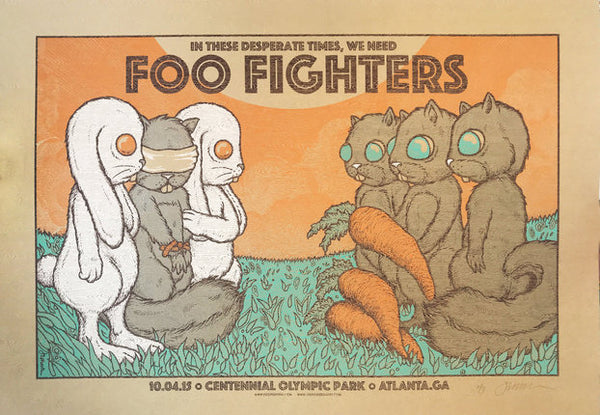 Foo Fighters - Atlanta, GA - 10.04.15 (The Exchange) 2/3