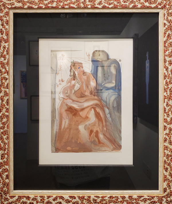 Divine Comedy, Purgatory 31, Dante's Confession (framed)