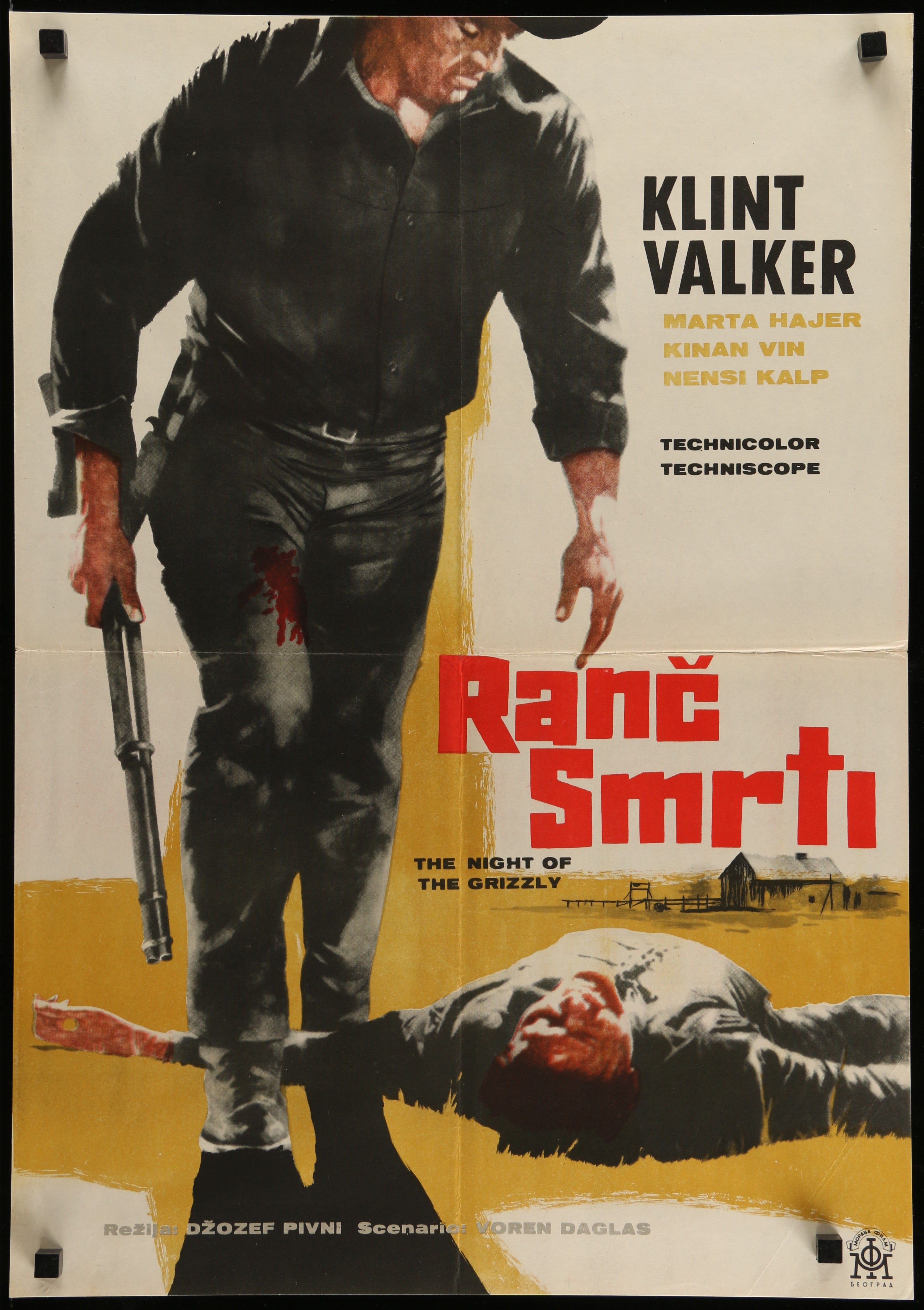 Night of the Grizzly - CLINT WALKER (Ranč Smrti)